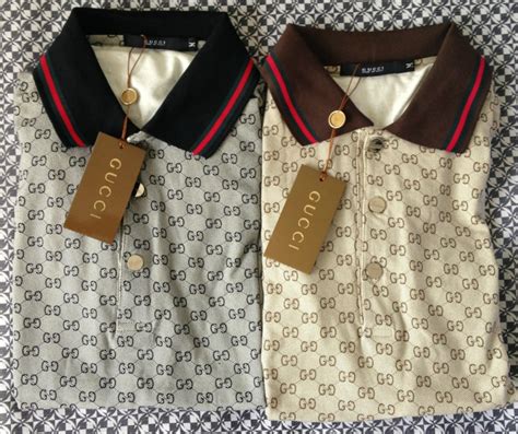 fake gucci polo yellow|gucci shirts real or real.